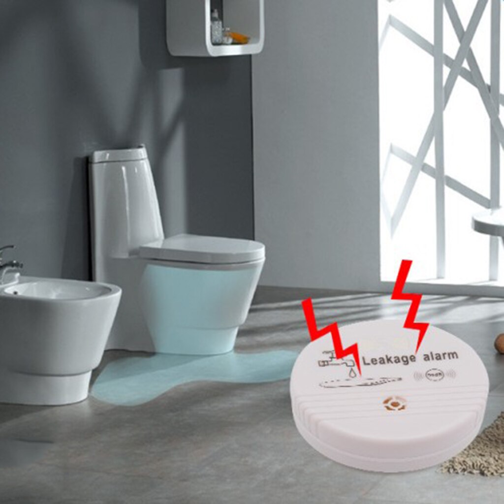 Batterij Aangedreven Water Alarm Water Lekkage Lek Sensor Detector Keuken Sink Bad Overloop Alarm Home Water Veiligheid