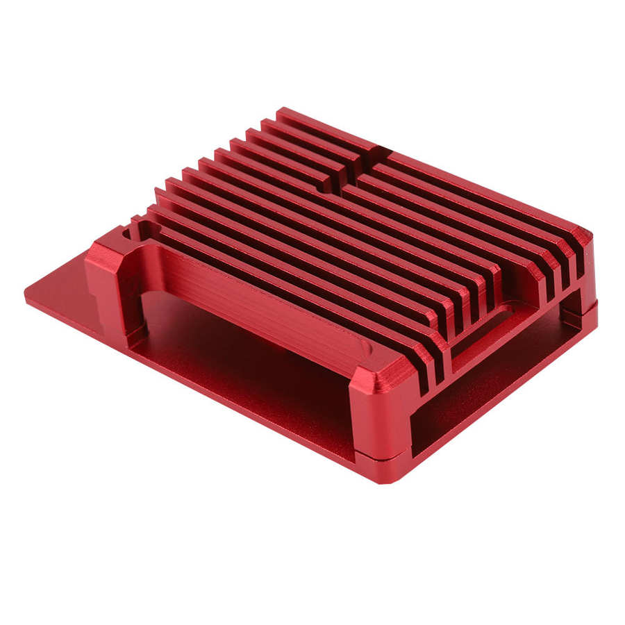 Cnc Aluminium Acryl Case Voeding Heatsink Behuizing Voor 4 Slk