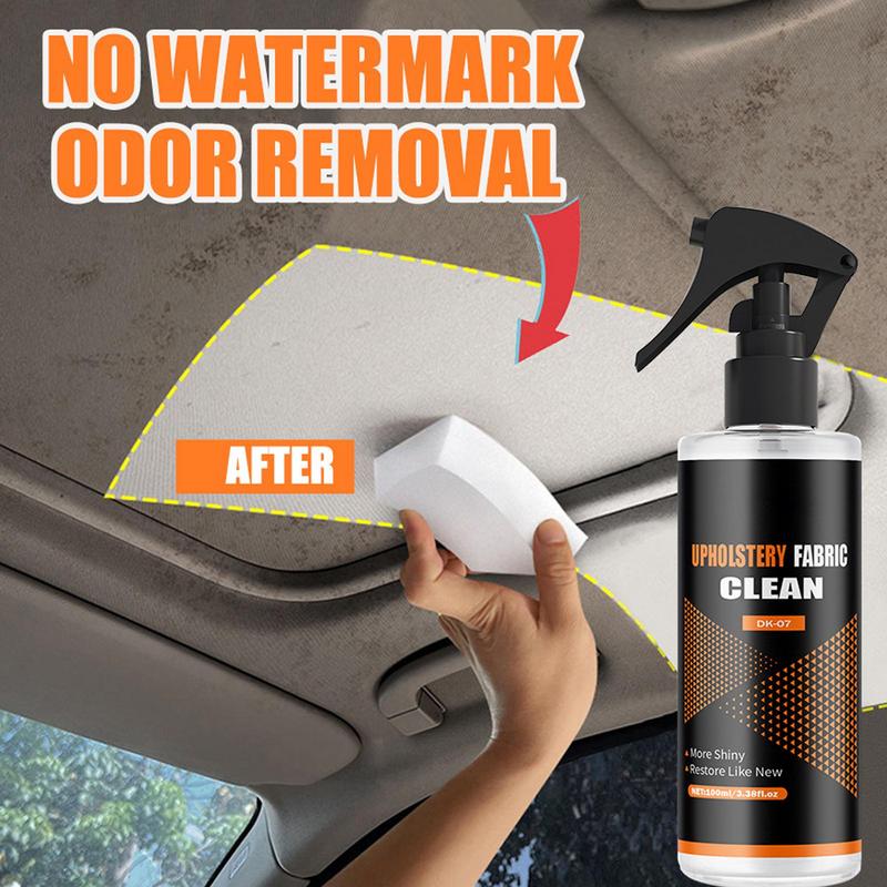 Autopolsterreiniger 100ml, autoinnenraum-stoffreiniger-spray, innenreinigungswerkzeuge, autoreinigungsschaum, autopflegeprodukte