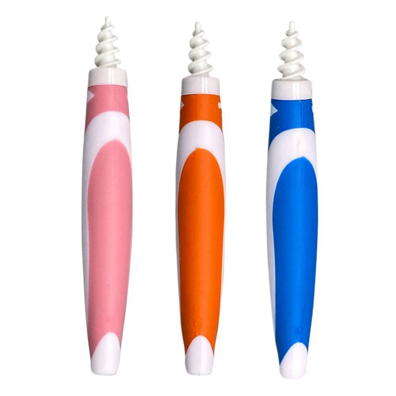 ! 1Pc Ear Wizard Ear Wax Removal Tool Soft Spiral Ear Cleaning Removal Ear Cleaner Ears Plug Spirals Care Accessories