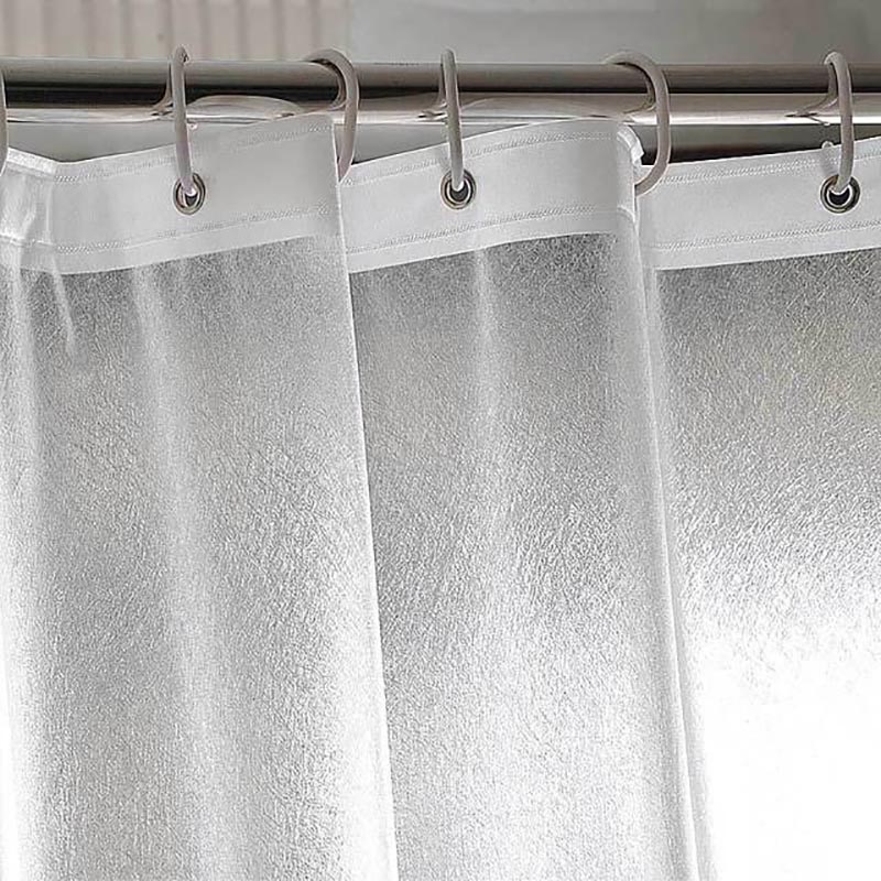 Nordic Translucent Shower Curtain PEVA Frosted Bath Curtains Waterproof Mildewproof Bathing Room Partition Curtain Home Decor