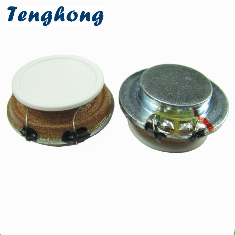 Tenghong 2 stks 27mm Resonantie Luidspreker 4 Ohm 3 w Audio Draagbare Platte Trillingen Luidsprekers Voor Bloed Massage Stereo luidspreker DIY