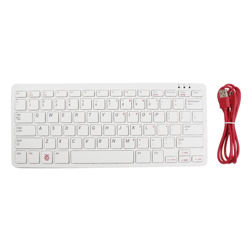 S ROBOT Raspberry Pi 4B Official Keyboard and Mouse For Raspberry Pi 4B / Raspberry Pi 3B / Raspberry Pi 3B+(Plus) RPI189: Keyboard