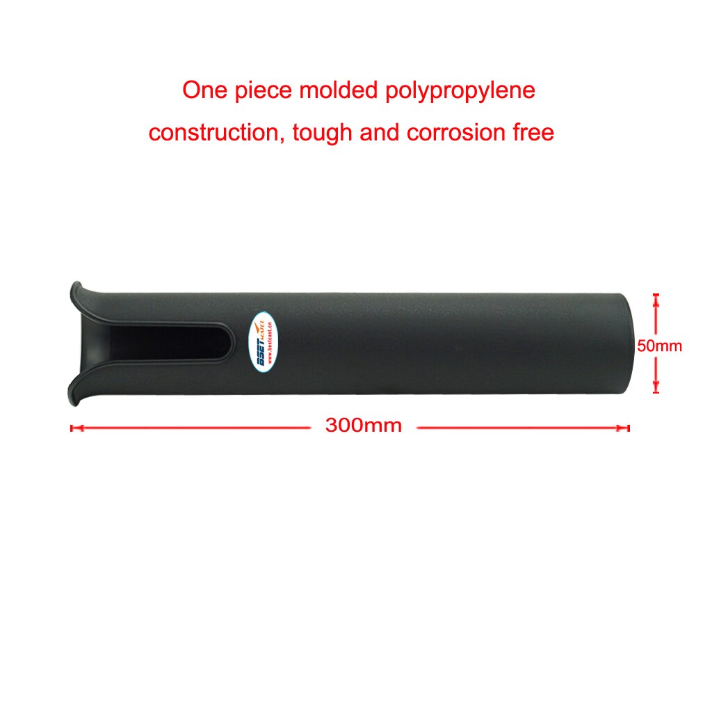 3M Adhesive ABS Plastic Rod Holders Fishing Rod Spinning Accessories Durable Pole Tube Mount With NO Hole Bracket Socket Rack