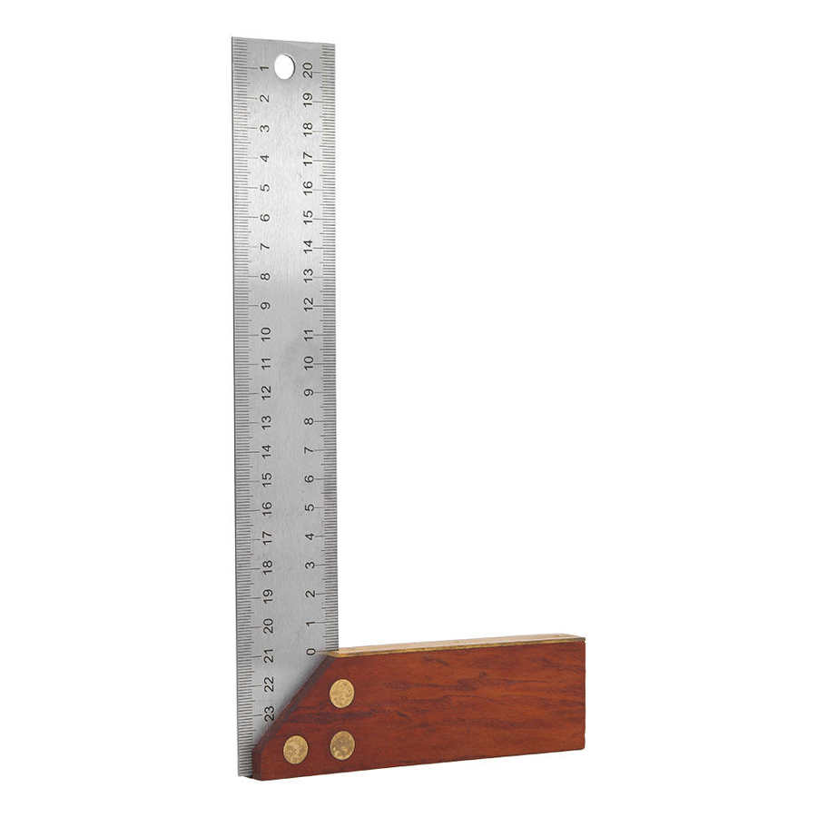 Carpenter Angle 250mm 90 degree Right Angle Construction Ruler Hand Tool