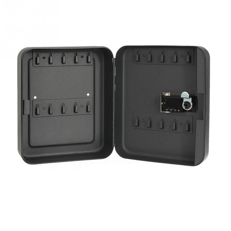 Home Security Metal Organizer Key Safe Box Lockable Password Indoor Outdoor Wall Mounted Combination Lock Car Resettable Code
