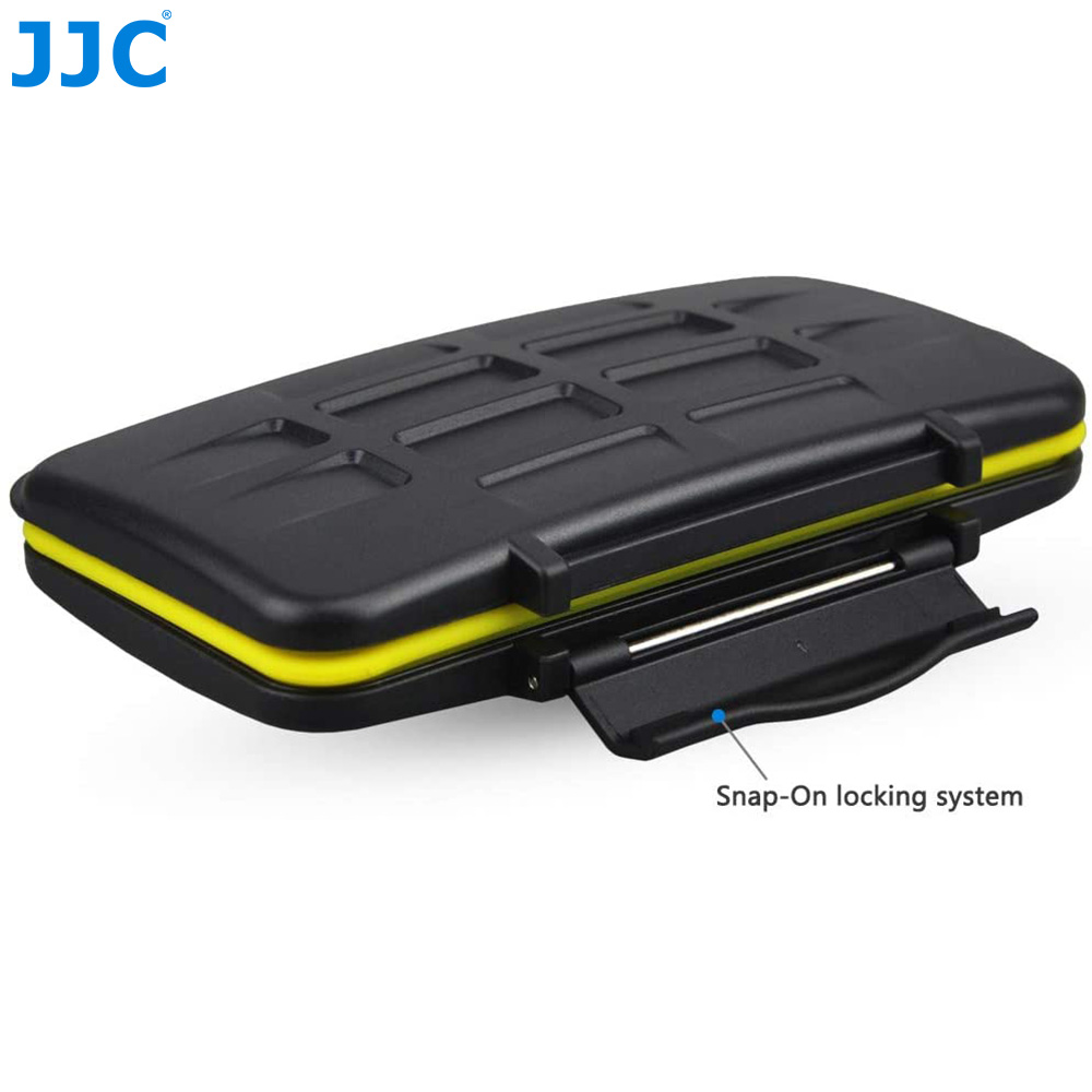 Jjc Waterdichte Sd Microsd Card Case Houder Hard Case Storage Box Voor Sd/Sdhc/Sdxc/Micro Sd/Tf Card Container Voor Dslr &amp; Computer