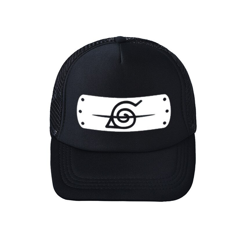 Anime Naruto Akatsuki Uchiha Itachi Cosplay Hütte Konoha Kakashi Leinwand Baseball Kappe Hüte Demo Atmungs Sonnenhut Einstellbar Kappen