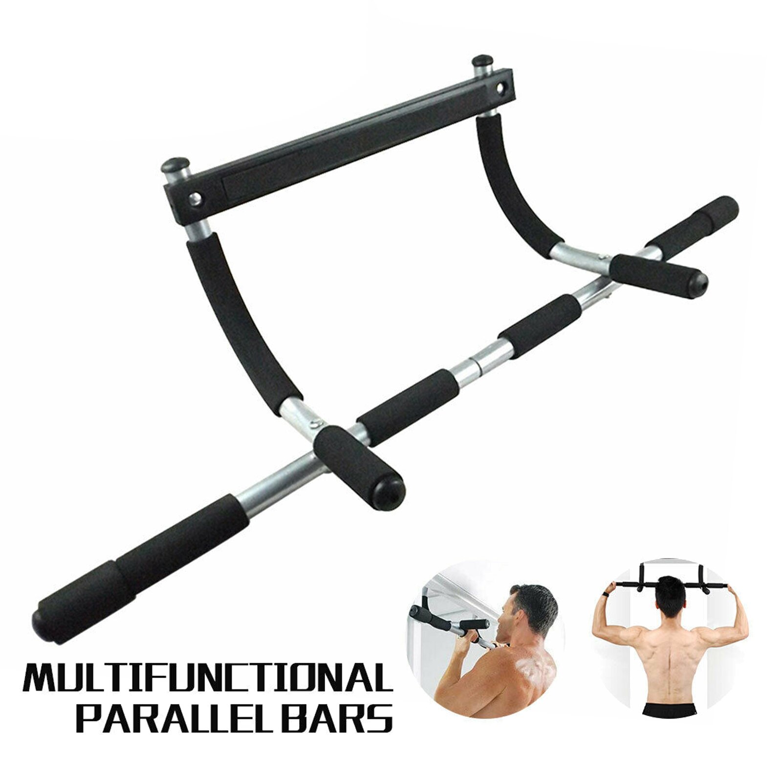 Pull Up Bar Doorway, Indoor Fitness Pullup Chin up Bar Multi-Function Door