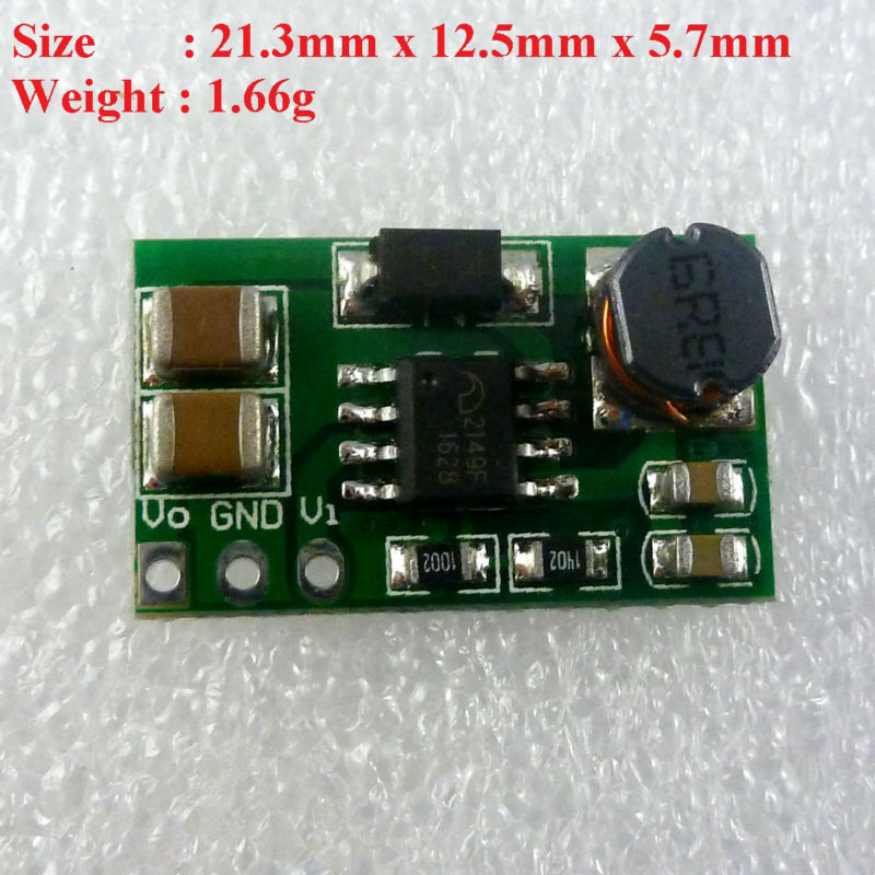 5Pcs Dd0606Sb_3V3 1000Ma Dc-Dc 1V ~ 3.3V Naar 3.3V Boost Converter Power Module