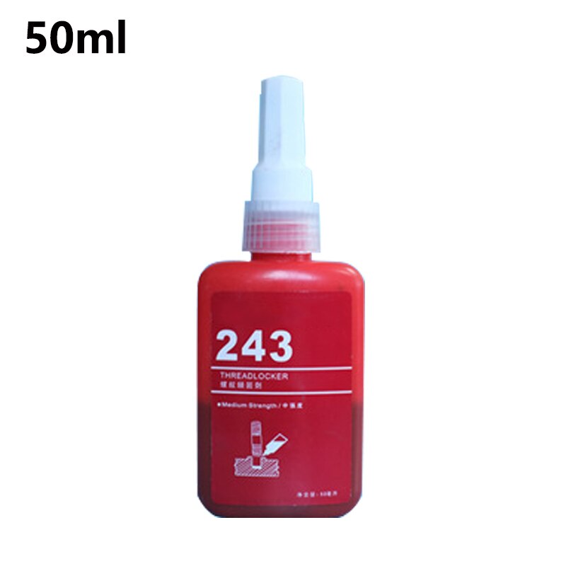 1 PC 50ML Sealing Screw 340Glue High Strength Screw Glue Retainer Locking Adhesive Metal Screw Anaerobic Adhesive Anti-corrosion: 243