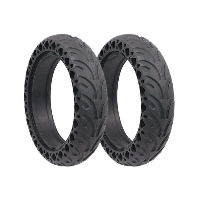 2Pcs Rubber Solid Tire for Xiaomi Mijia M365 8.5 Inch Electric Scooter Shock Absorber Damping Tyre Xiaomi Scooter Accessories