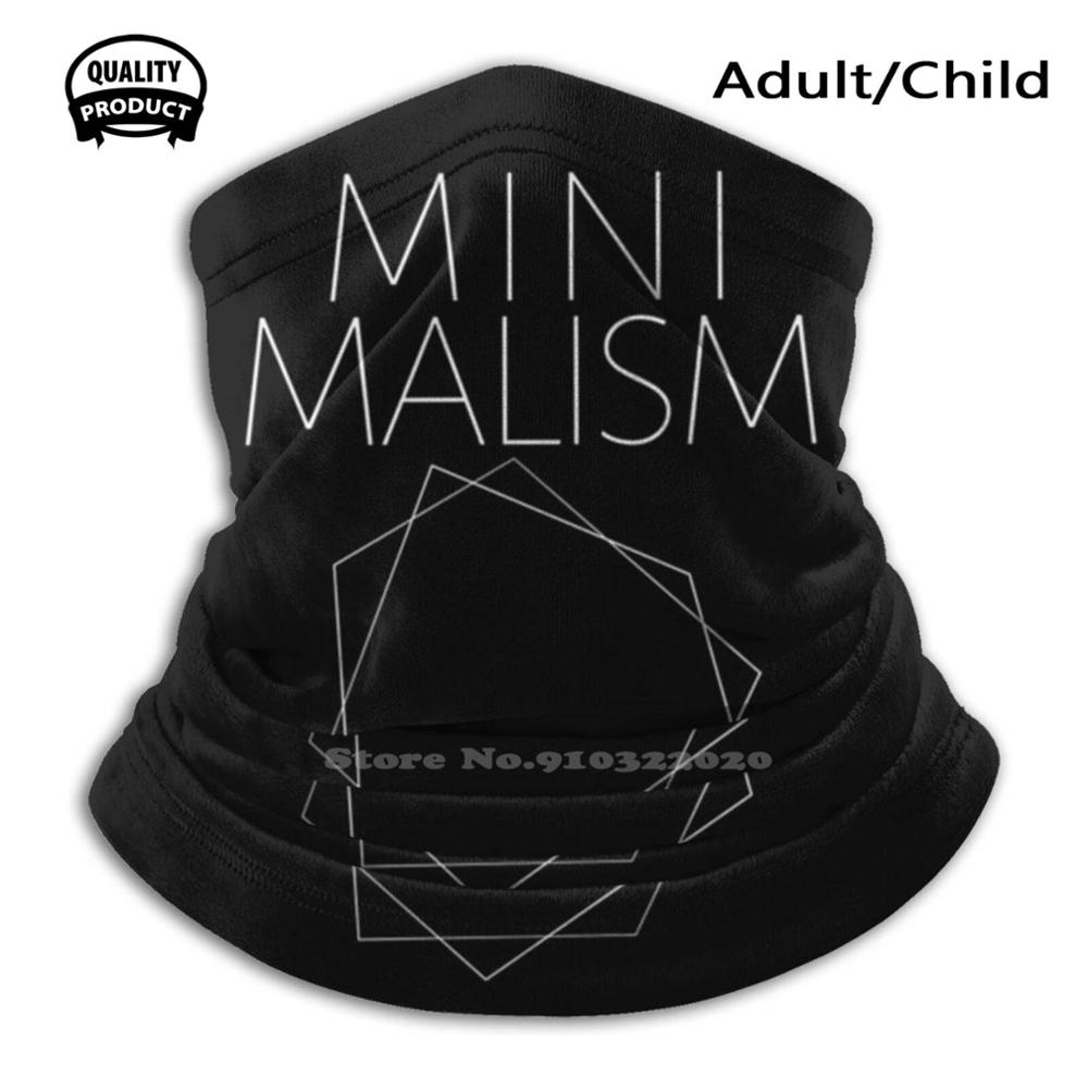 Cache-nez de Sport minimaliste, formes abstraites, coupe-vent, foulard de bouche, de tatouage: Scarf Mask / Child Size