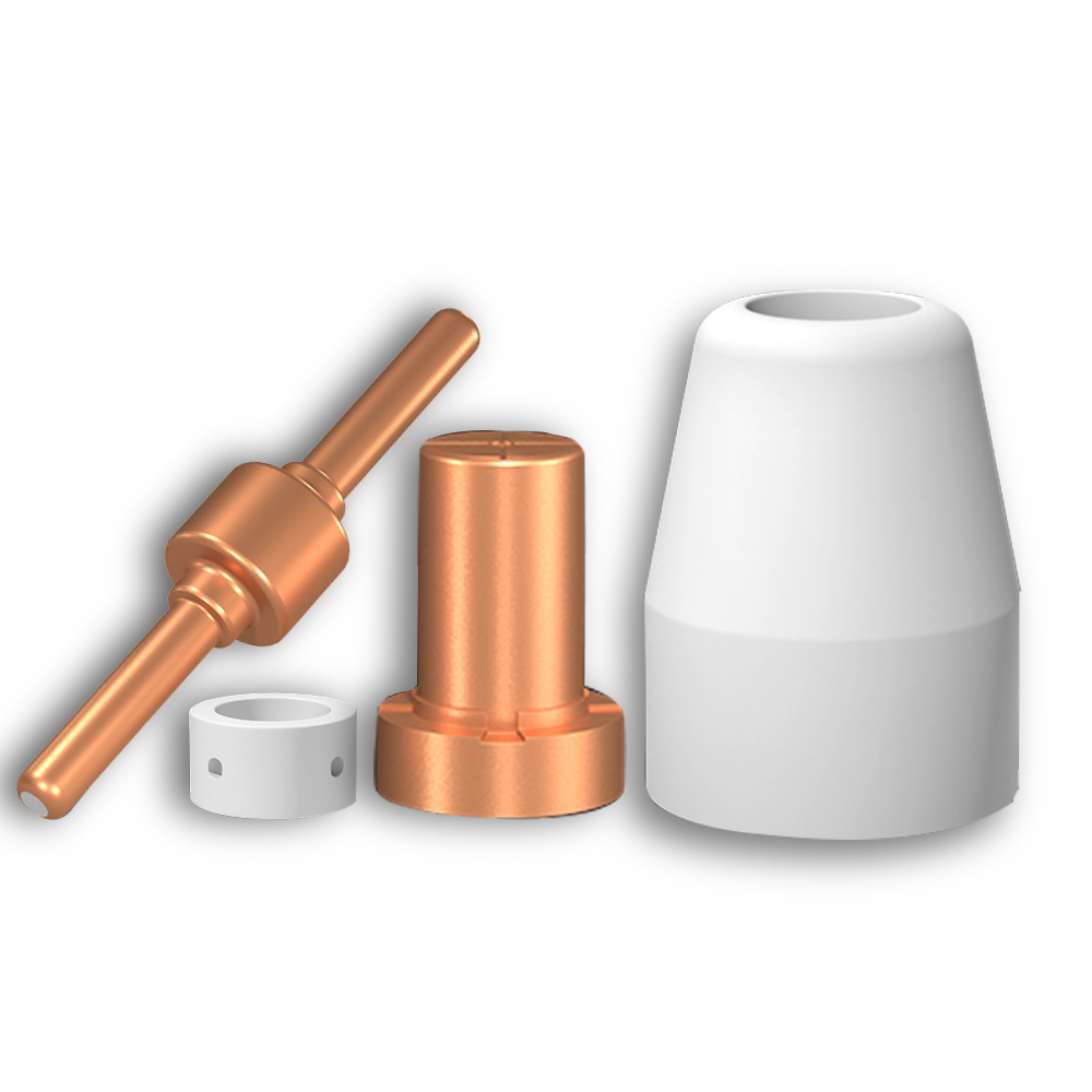 PT31 30/40A Torch 100PCS Plasma Cutter Machine Spare Parts Torch Consumables