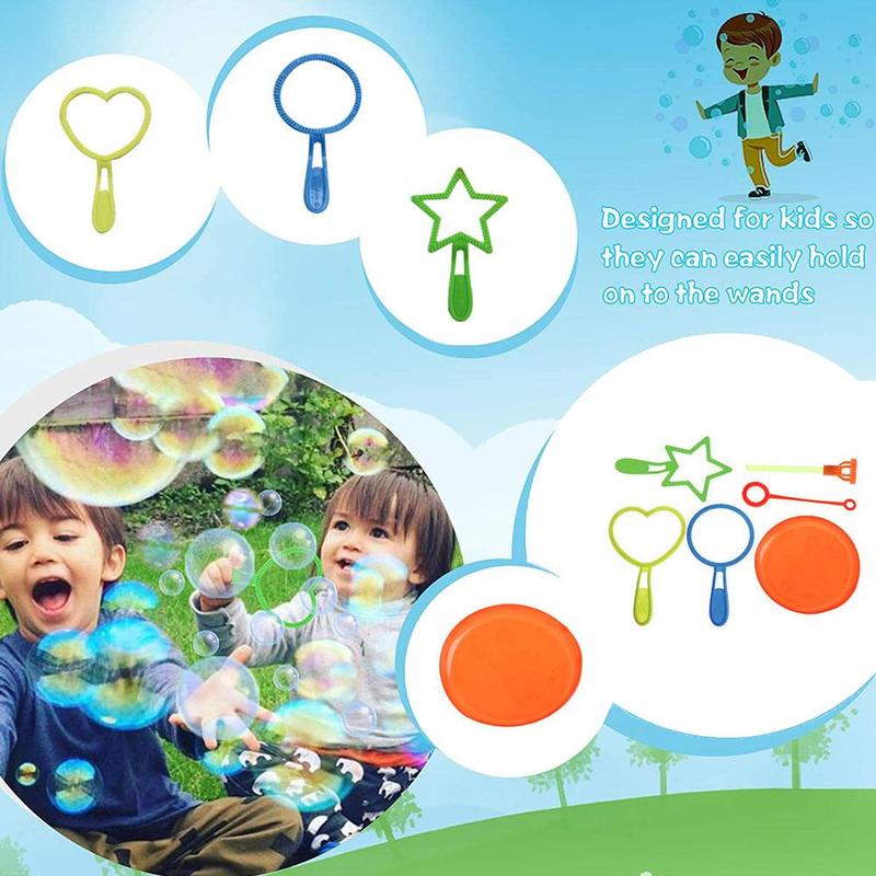 6 Pcs Kids Blowing Bubble Zeep Gereedschap Speelgoed Bubble Sticks Outdoor Bubble Set Blower Kinderen Voor Kinderen Bubble Machine dag O9V3