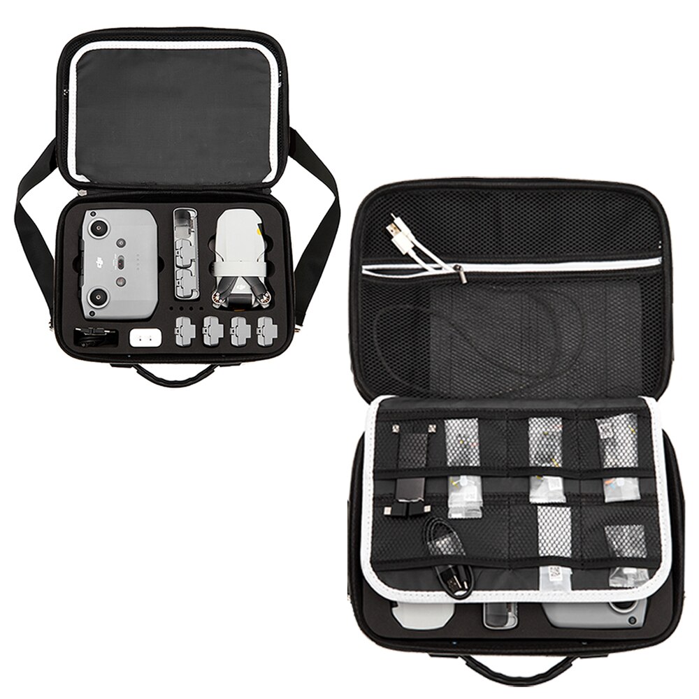 Case Voor Dji Mavic Mini 2 Tas Krasbestendig Multifunctionele Hand Box Schouder Draagbare Draagtas Voor Mavic Mini 2 accessoires: Black Inner
