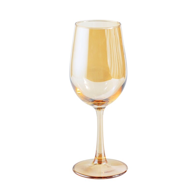 Wine Glass Gold Painting Goblet Glasses Champagne Flutes Cups Home Party Wedding Cocktail Glasses Juice Cup: 300ML