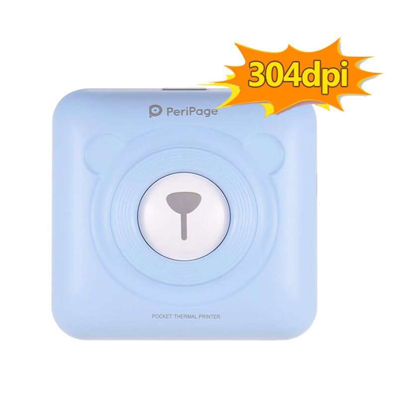 Peripage Mini Pocket Photo Printer Draagbare Mobiele Telefoon Foto Printer Voor Mobiele Telefoon Android Ios Windows: 304DPI B A6