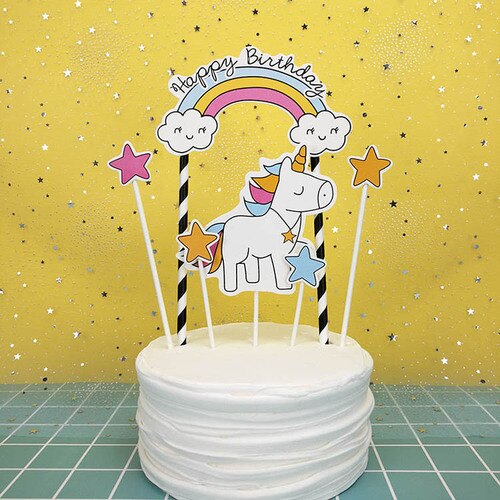 Carrousel boîte à musique décoration gâteau anniversaire | Carte de cuisson à brancher pour enfants: plum