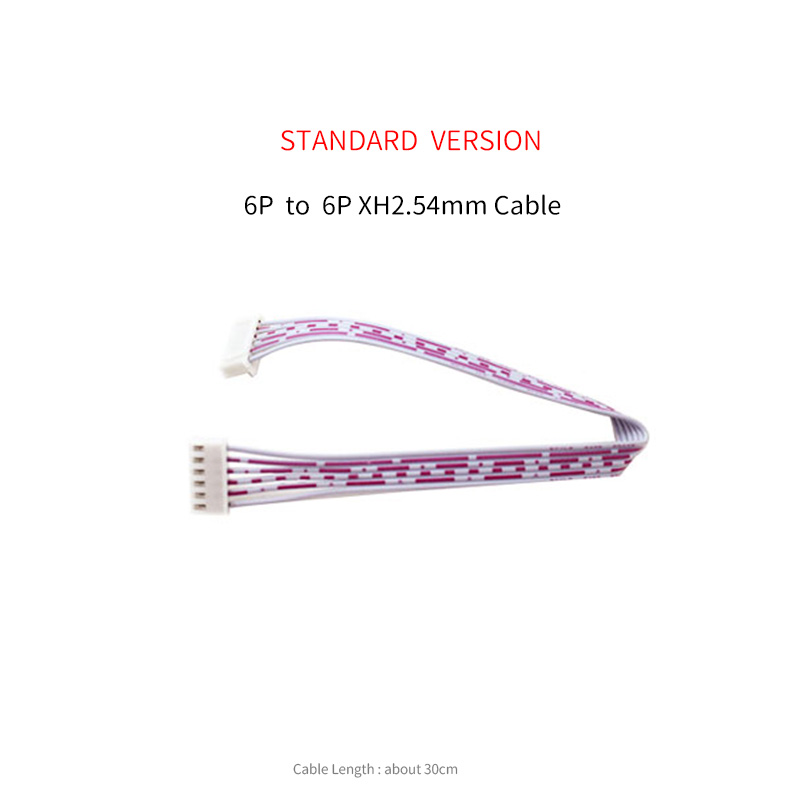 XH2.54mm Audio Cable 30cm / 50cm 2P 3P 4P 5P 6P Male to Male Terminal Signal Line PH2.0-PH2.0mm-XH2.54mm Extension Cord: WHITE / <=0.5m