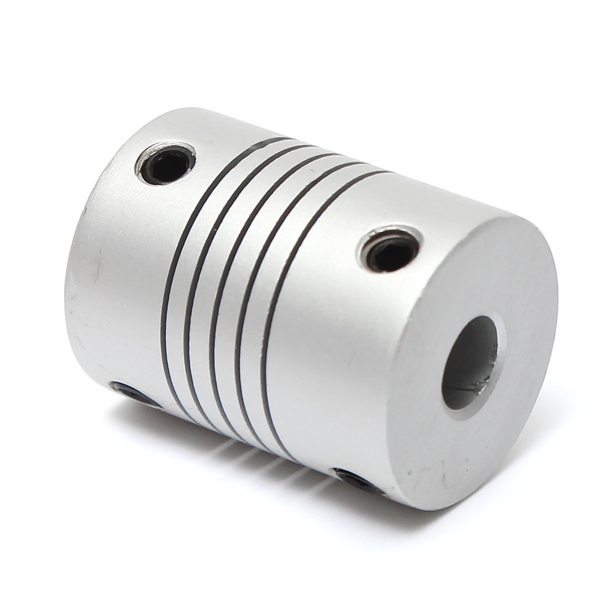 6mm x 6mm Aluminum Flexible Shaft Coupling OD19mm x L25mm CNC Stepper Motor Coupler Connector