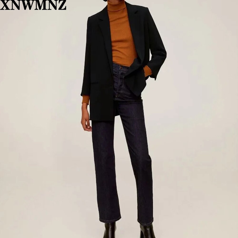 Za efterår kvinder buksedragter grøn enkelt knap blazer jakke+lynlås bukser kontor damer passer todelt sæt kvindelig outwear
