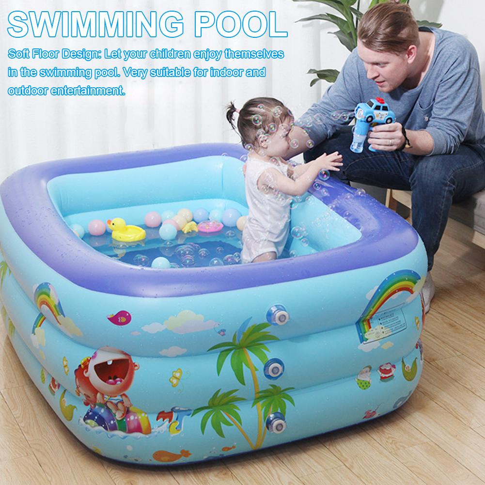 Inflatable Swimming Pool Thick Safe Inflatable Pool Piscina Summer Water Party For Baby Kids Adult piscinas grandes para familia