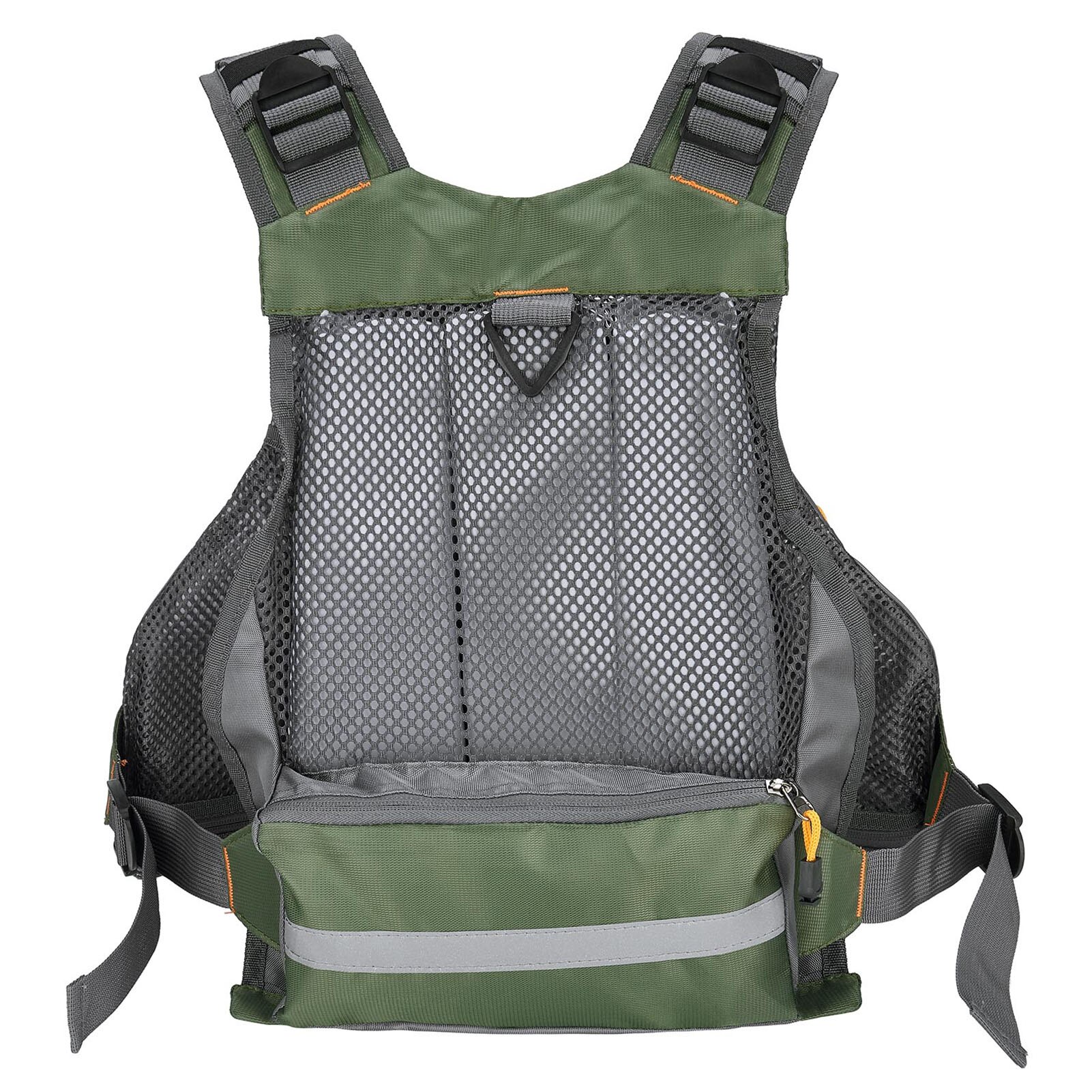Gilet de pêche multi-poches, respirant, leurre, costume de pêche, gilet réglable pour équipement de pêche, unisexe