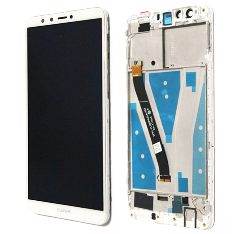 100% Original 5.93 &#39;&#39;IPS Anzeige mit Rahmen für Huawei Y9 FLA-L22 LX2 LX3 FLA-LX1 LCD berühren Bildschirm Digitizer reparatur Teile