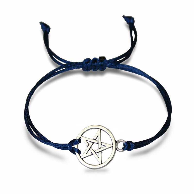 Bohemian Hart Koppels Armbanden Set Voor Vrouwen Mannen Pentagram Oneindige Wing Knot Contrast Armband Beste Vriend Wish Sieraden