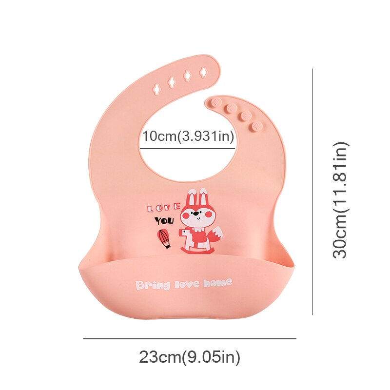 Desenhos animados impresso babadores do bebê silicone macio à prova dwaterproof água crianças menino menina arroto pano crianças avental da criança do bebê alimentação material