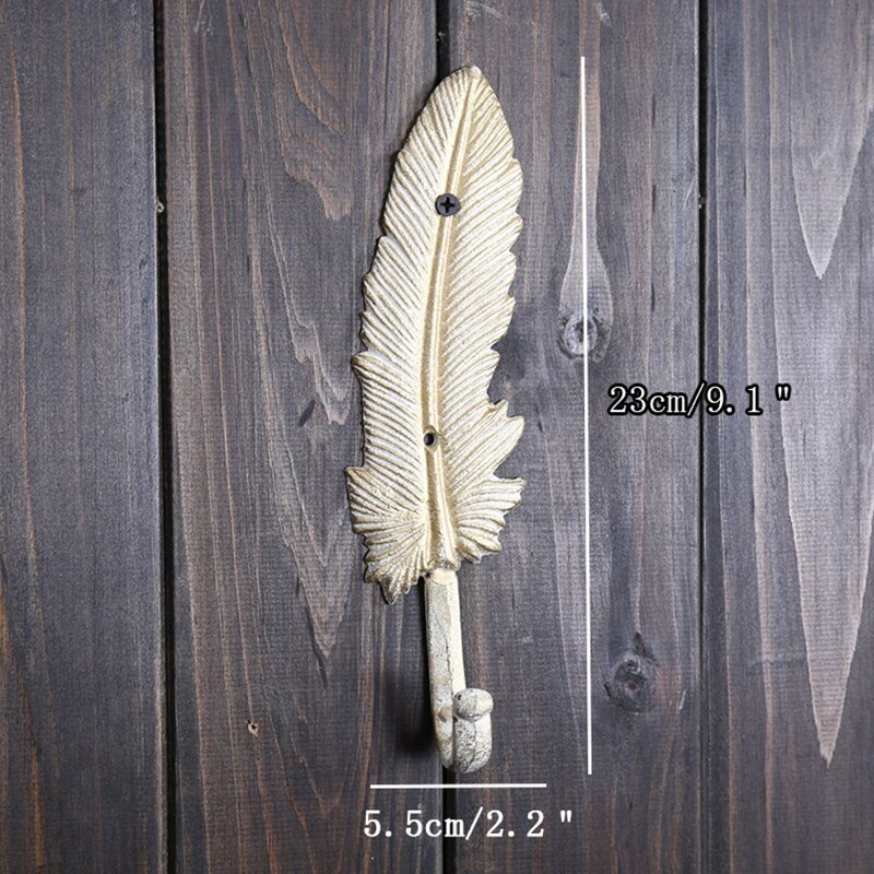Ganchos de hierro fundido Vintage para colgar en la pared ganchos de hierro Retro para colgar en la pared, barra para el hogar, decoración de abrigos, manualidades,