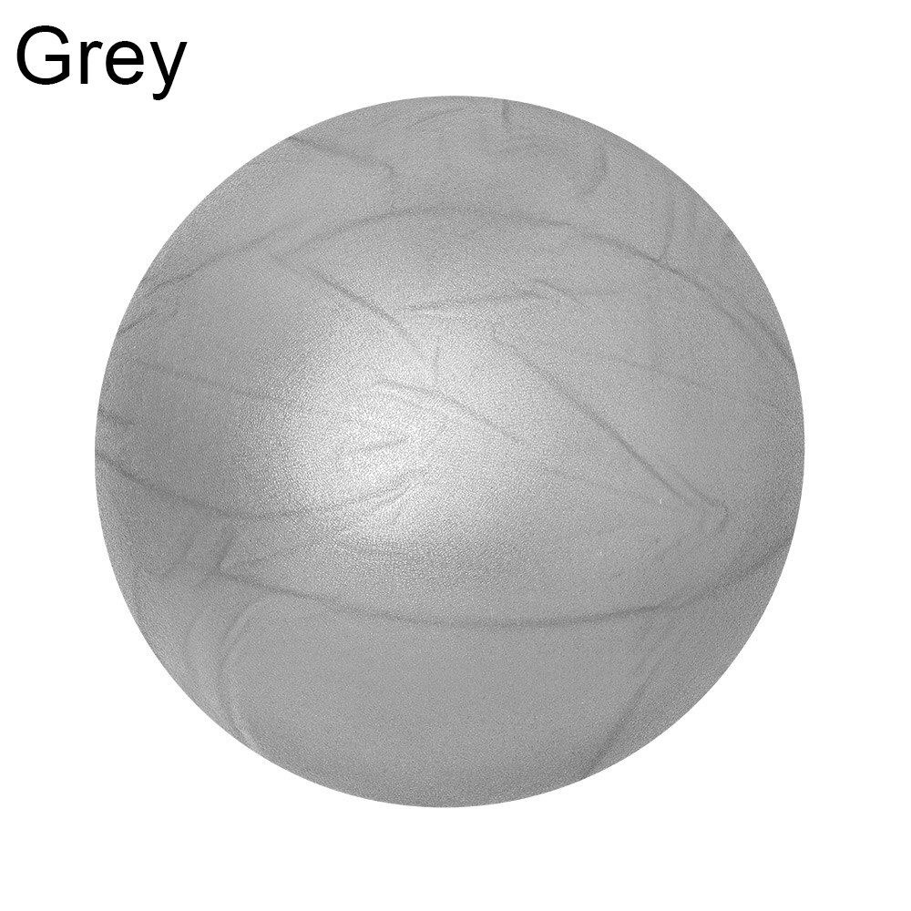 25cm Yoga Ball Pilates Bälle Fitness Anti platzen Schwangerschaft ÜSpund Bälle drinnen-Ausbildung Liefert Sport Unterhaltung: grau