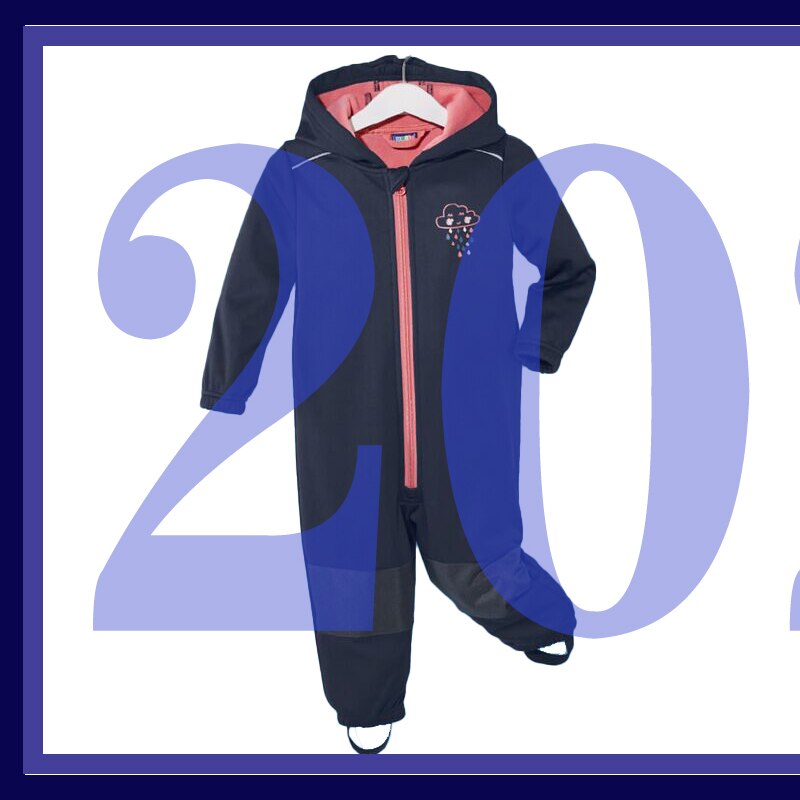 Tuta da sci per bambini tuta impermeabile soft shell per ragazzi e ragazze pagliaccetto monopezzo per mantenere caldo, impermeabile, antivento, sottile: Girl blue / 74-80Height 75CM