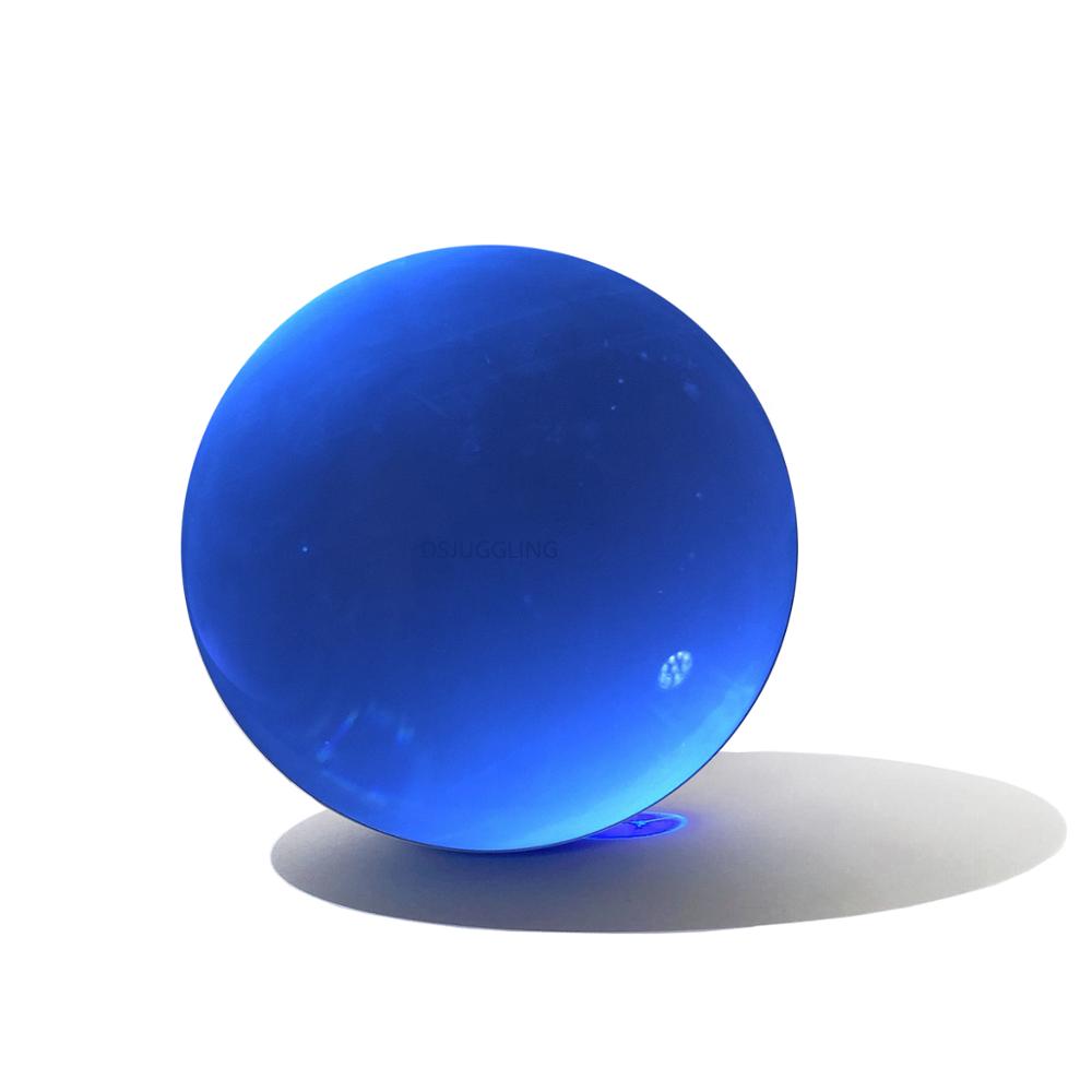 Dsjuggling 9cm kontakt-acryl-jonglierbälle (größe : 90mm, 3.54 zoll, farbe blau klar uv): Klares uv