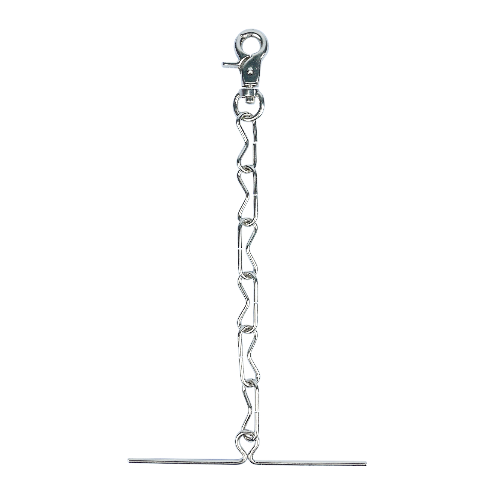 KUNN Electrical Tape Holder,Dual-Use Tape Thong,Enhanced Fast Tape Holder Chain for Tool Belt with Keyring,Snap Loop and Button: Silver