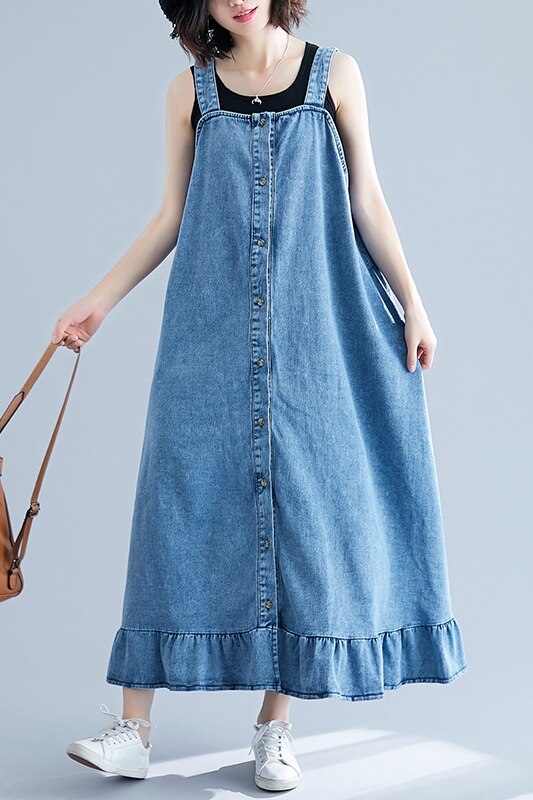 Maxi-jurk - Stijlvol - Vloeiend Model - Perfect voor Zomer Gelegenheden