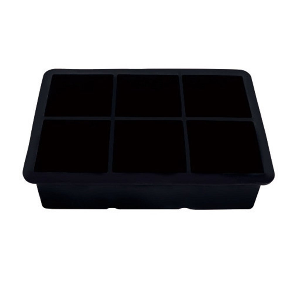 6-hole ice hockey silicone king ice lattice 6 lattice ice lattice ice hockey set with lid combined ice box