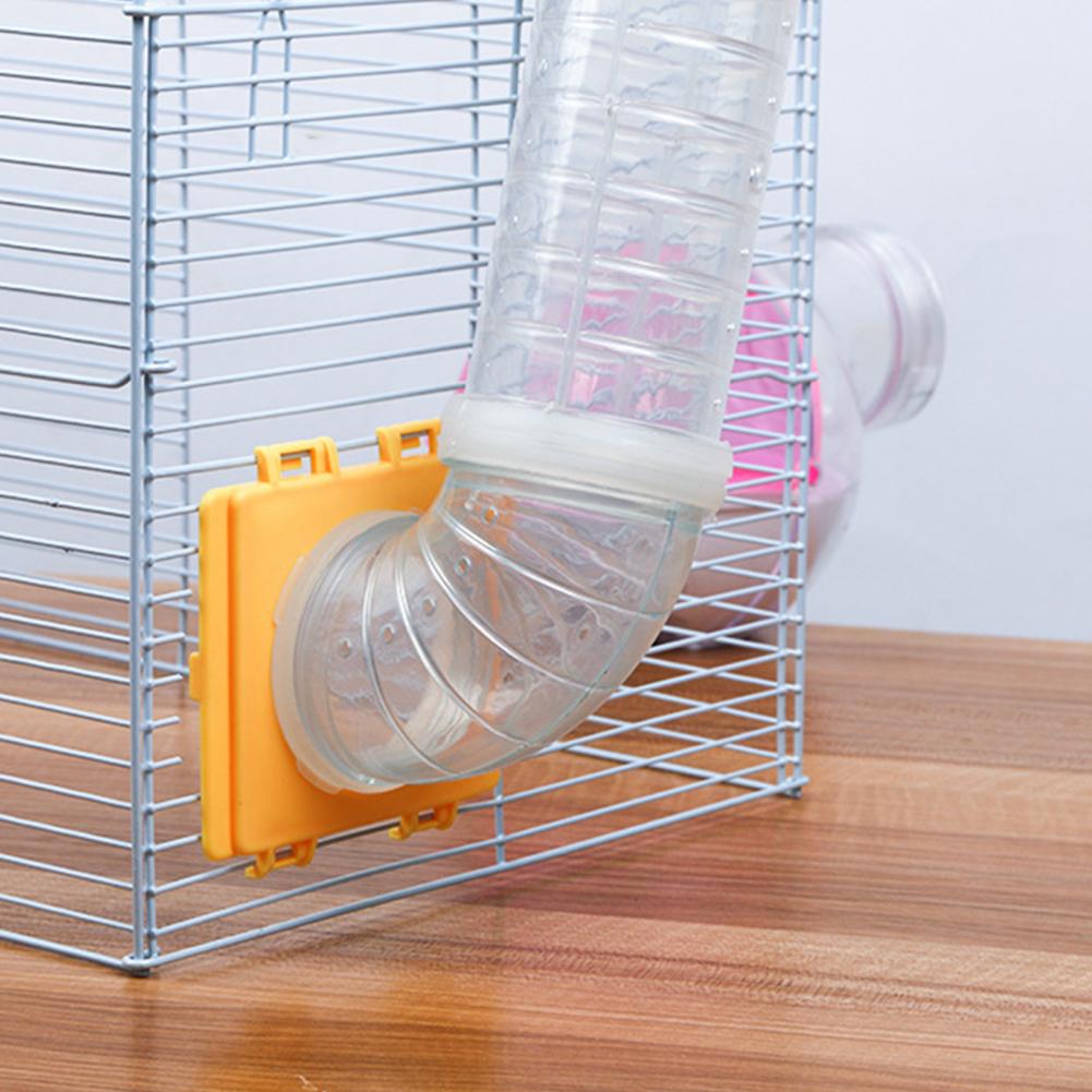 1 ensemble Excellent Tunnel de souris, Surface robuste, économie d&#39;espace, tuyau incurvé Hamster en plastique, Cage pour animaux de compagnie