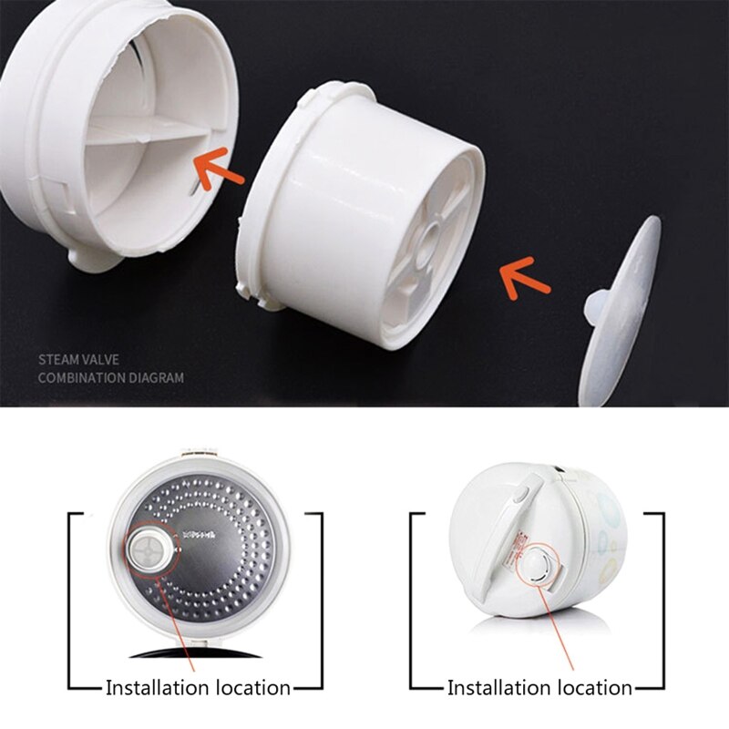 Electric Pressure Cooker Parts Exhaust Valve Steam Valve Pressure Reducing Valve