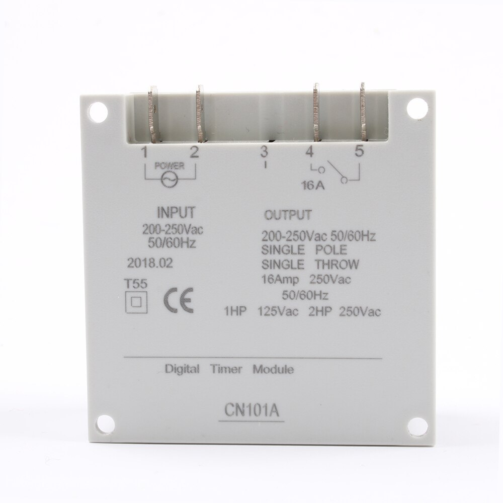 Geen Lock CN101A Ac Ronde Digitale Lcd Power Timer Wekelijkse Programmeerbare Elektronische Tijdrelais Schakelaar 8A Om 16A CN101 110V 220V