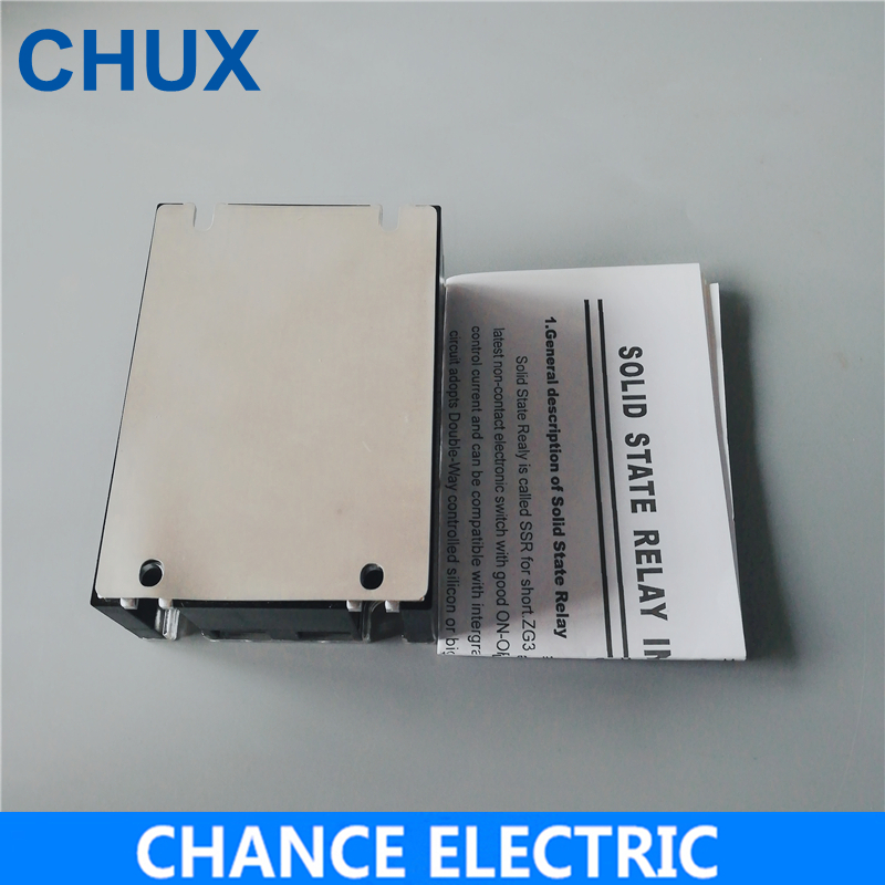 Solid State Relais 40A Relaismodule DC Controle AC Drie Fase Solid State Relais SSR 40A Relais SSR40 DA (ZG33-340B)