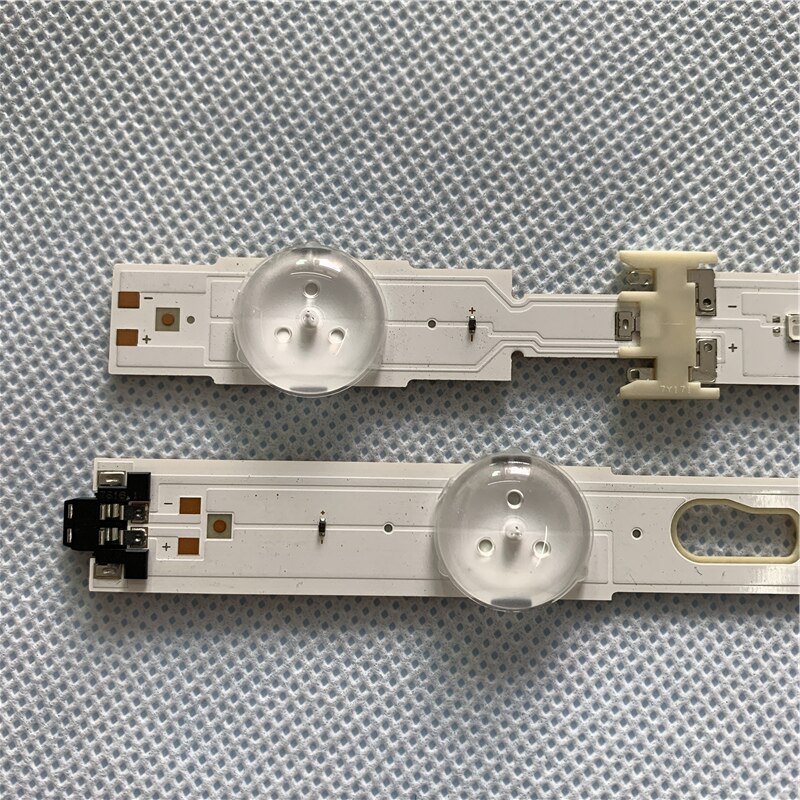 LED Backlight strip 5+7 lamps For Samsung 49 inch TV E306084 MU6100-49INCH-R/L-7/5EA-170724/170713-4*1 Anode tv parts