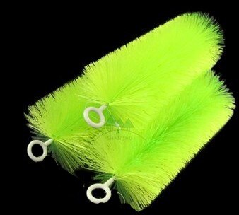Koi fish pond filter brush .Stainless steel filter brush 304 steel Water landscape pool. Purified water filter material brush