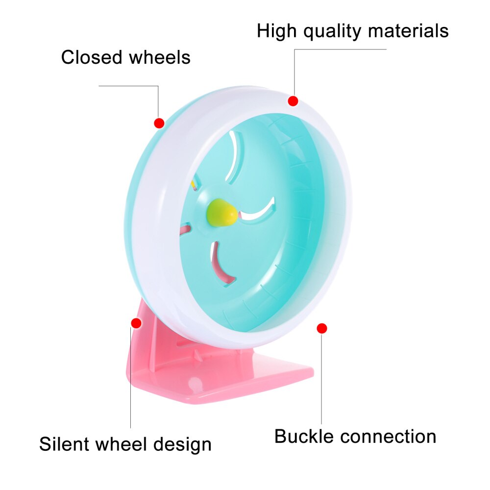 18cm Silent Pet Running Wheel Silent Pet Exercise Plaything Wheel