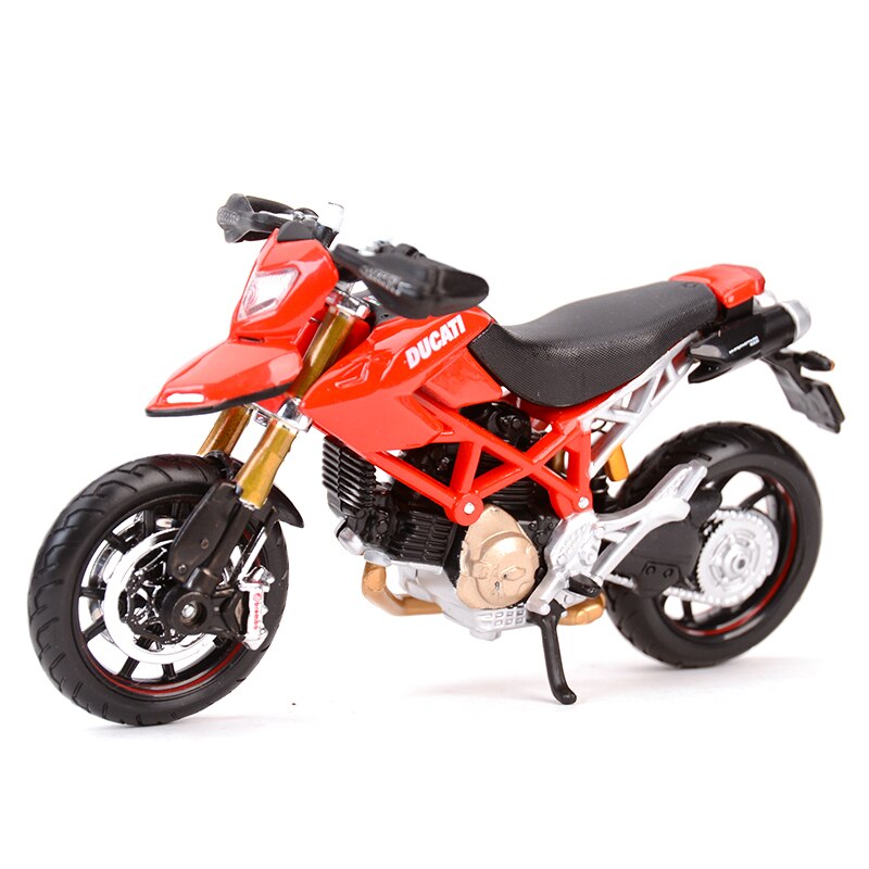 Maisto 1:18 Ducati Diavel Carbon 1199Panigale 1098S 748 848 Hypermotard Mostro Supersport S Pressofuso in Lega Modello di Moto Giocattolo: Hypermotard