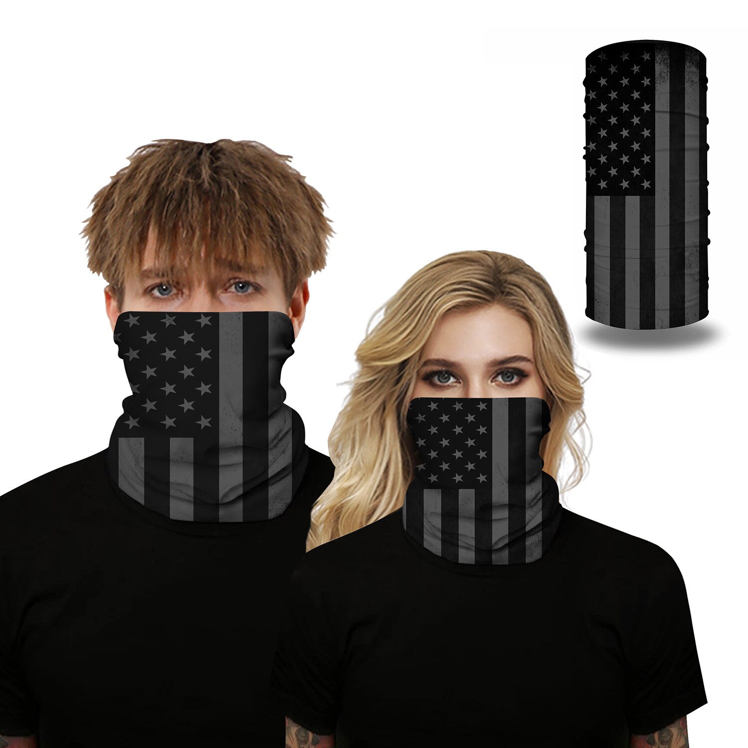 3D flag Print Magic Scarf Scarves Neck Face Mask Men Women Scarf Seamless Bandana Windproof Headwear Outdoor Hiking