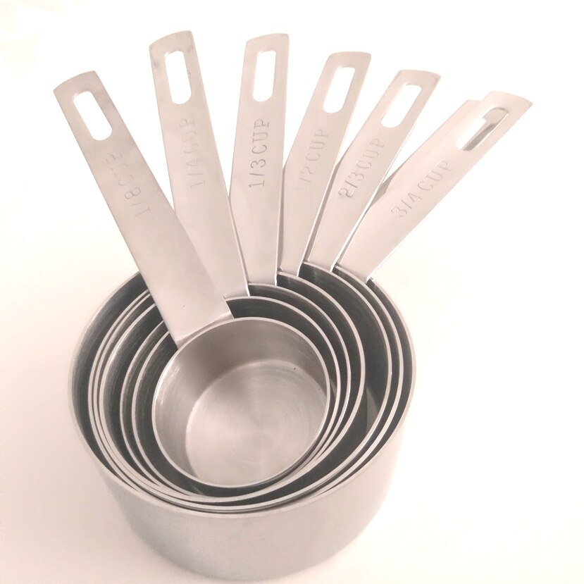 MIU France 7-Piece Stainless Steel Measuring Cup Set