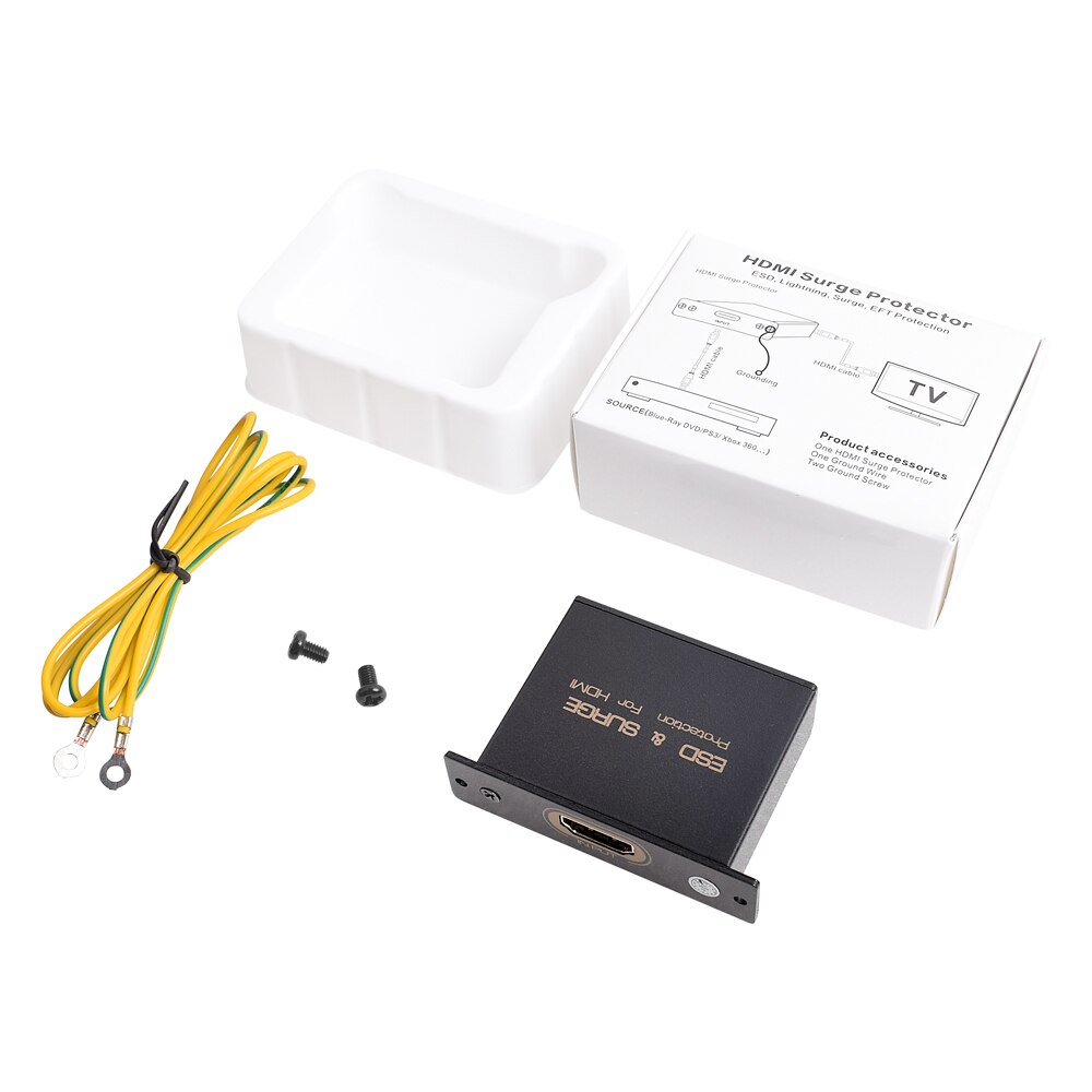HDMI Surge Protector ESD Protection Against Electrostatic /Cable Discharge Multifunctional functionalGuardyour electronic device