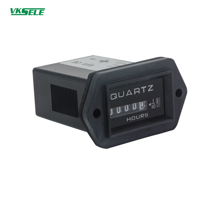 SYS electric counter black AC 220V DC12V to 36V electromagnetic counter